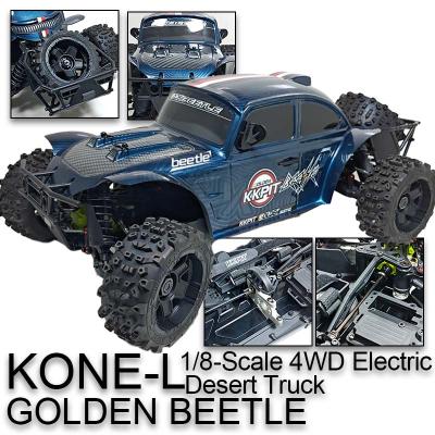 KONE-L GOLDEN BEETLE 1/8-Scale 4WD Electric Desert Truck