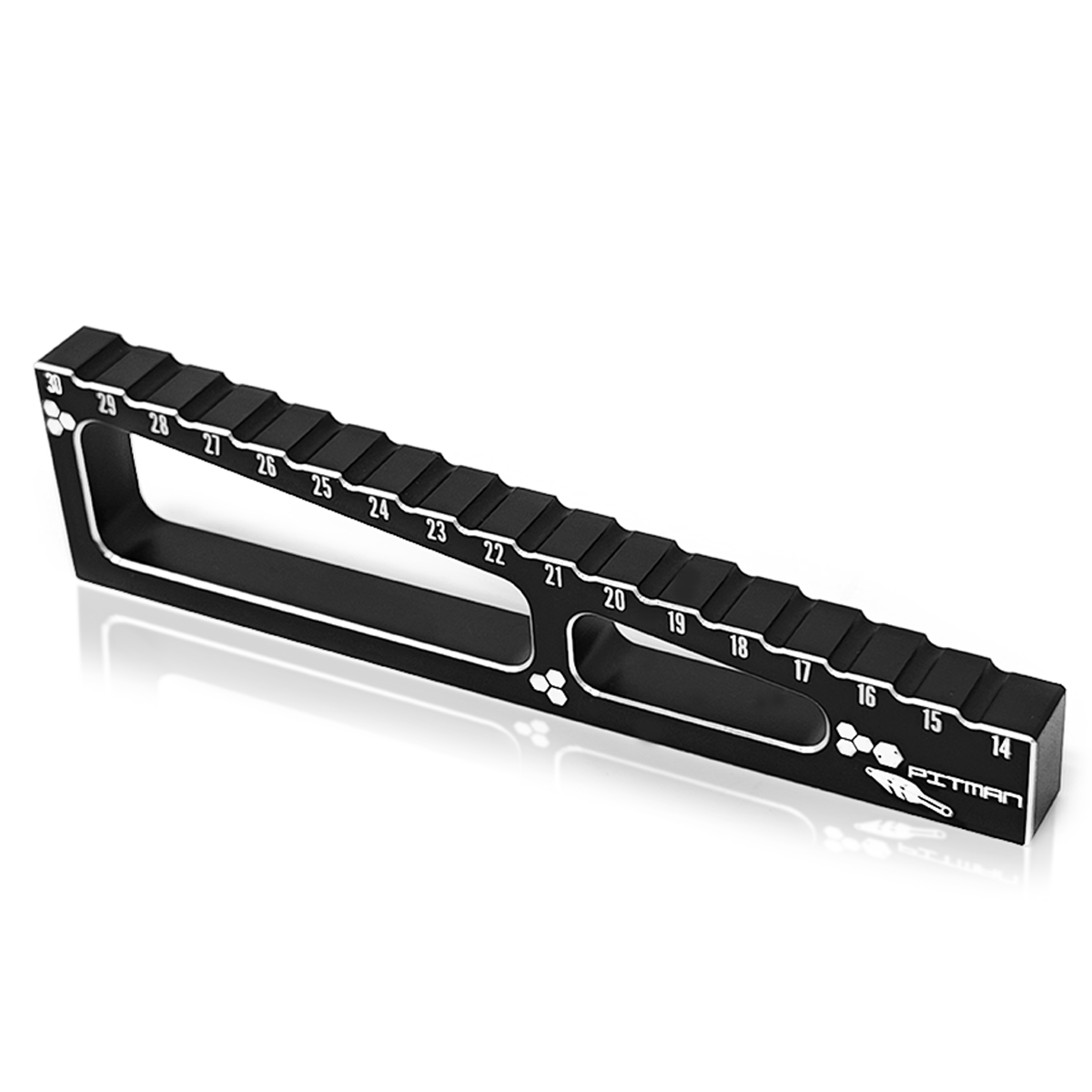 590011 Chassis Ride Height Gauge 30 to 14mm for 1/8 & 1/10 Off-Road